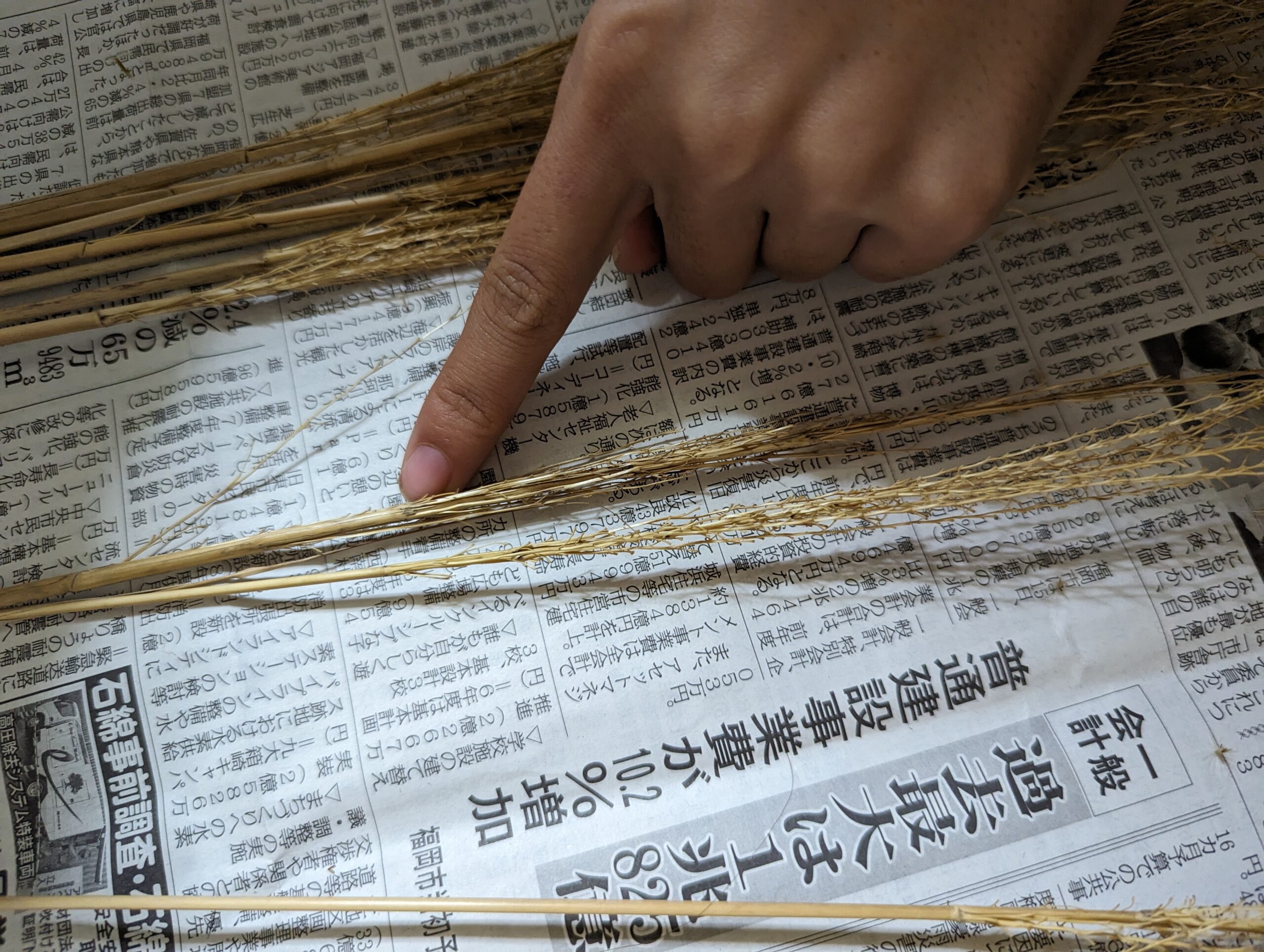 節を合わせる
