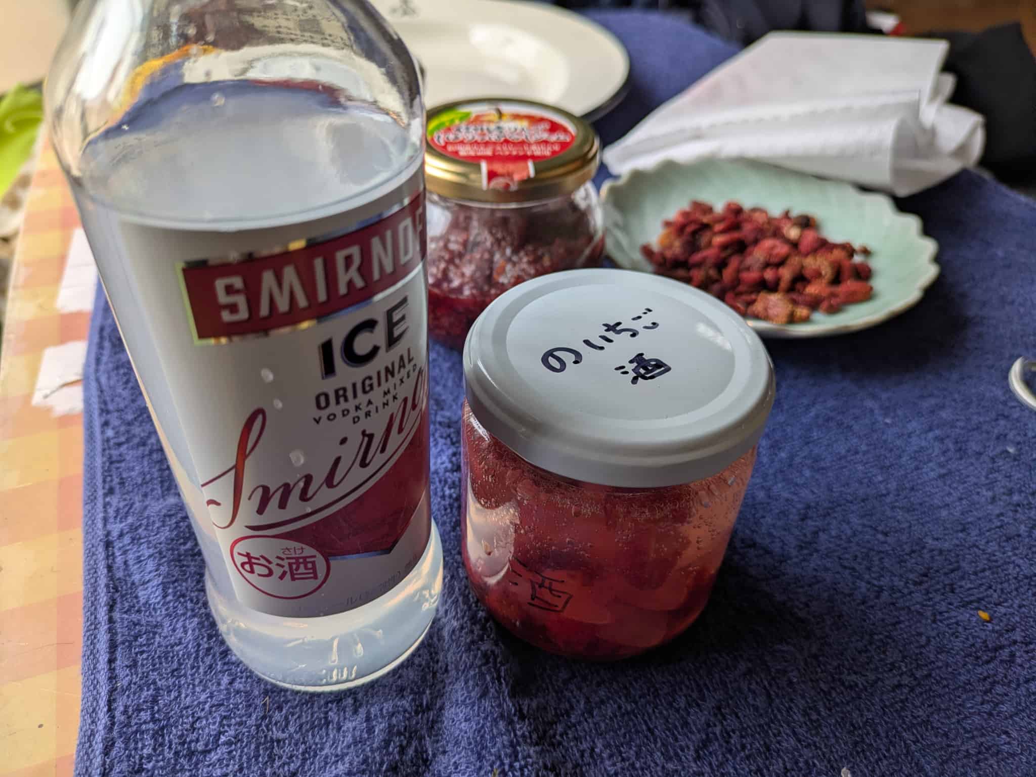 スミノフで果実酒